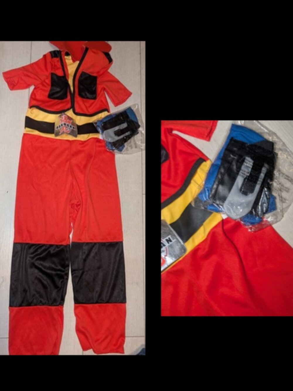 Vintage Y2K Bakugan Boys Halloween Costume Size 4-6 / NEW